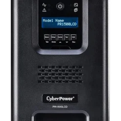 CyberPower PR1500LCDN Smart App Sinewave UPS Systems - 1500VA/1500W, 120 VAC, NEMA 5-15P, Mini-Tower, Sine Wave, 8 Outlets, LCD- PR1500LCDN