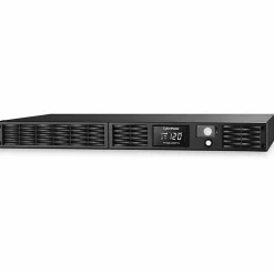 CyberPower PR500LCDRT1U Smart App Sinewave UPS Systems - 500VA/400W, 120 VAC, NEMA 5-15P, 1U, Rack/Tower, Sine Wave, 7 Outlets, LCD- PR500LCDRT1U