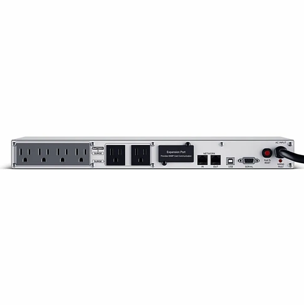 CyberPower Smart App LCD UPS Series, Black, OR500LCDRM1U