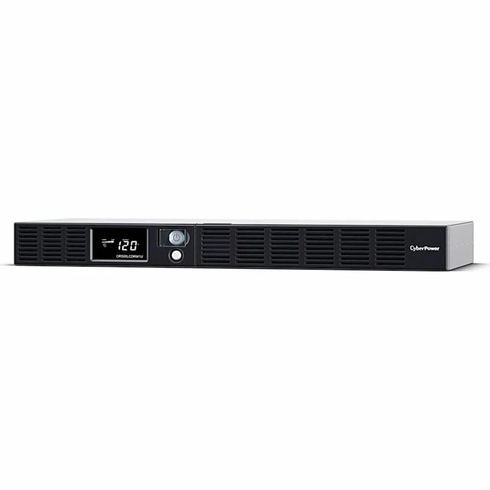 CyberPower Smart App LCD UPS Series, Black, OR500LCDRM1U