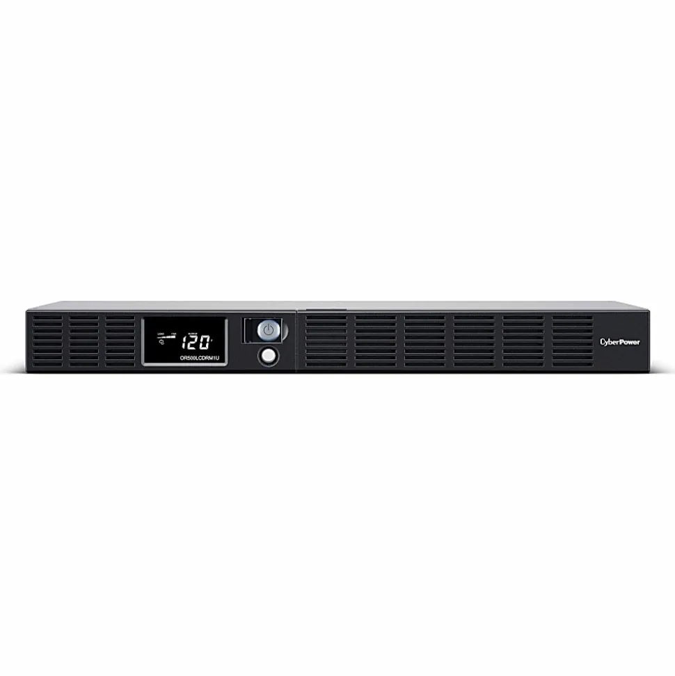 CyberPower Smart App LCD UPS Series, Black, OR500LCDRM1U