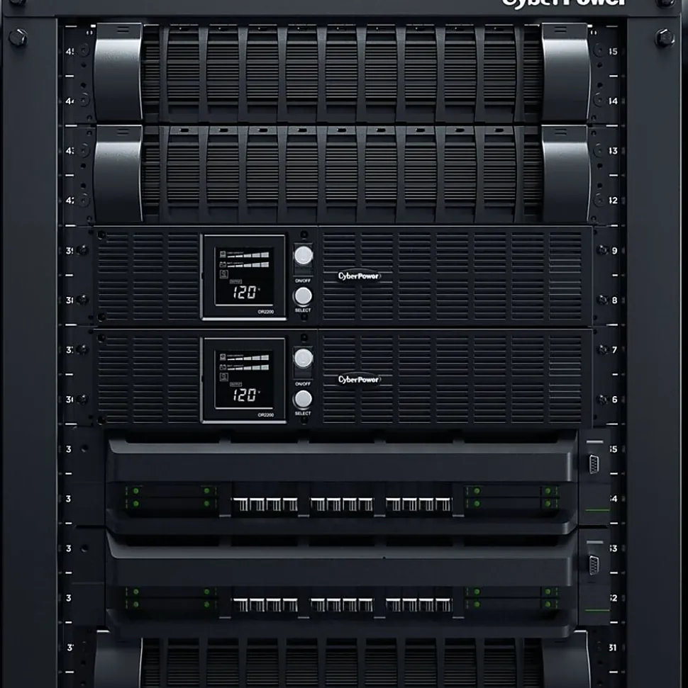 CyberPower Smart App LCD UPS Series, Black, OR2200LCDRT2U