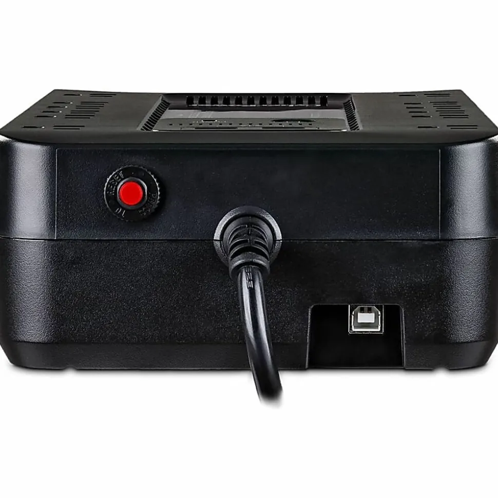 CyberPower ST900U Standby UPS Systems - 900VA/500W, 120 VAC, NEMA 5-15P, Compact, 12 Outlets, PowerPanel® Personal, $125000 CEG, 3YR Warranty