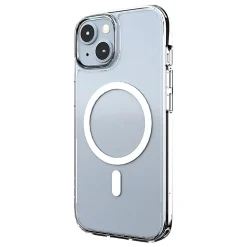 Cygnett AeroMag MagSafe-Compatible Protective Case For iPhone 15, Clear, CY4578CPAEG