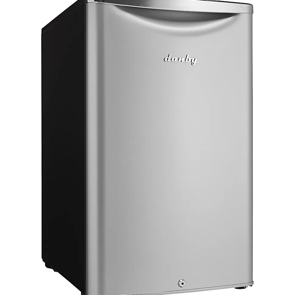 Danby 4.4 Cu.ft. Compact Refrigerator - 4.40 ft³ - Auto-defrost - Reversible - 4.40 ft³ Net Refrigerator Capacity - DAR044A6DDB