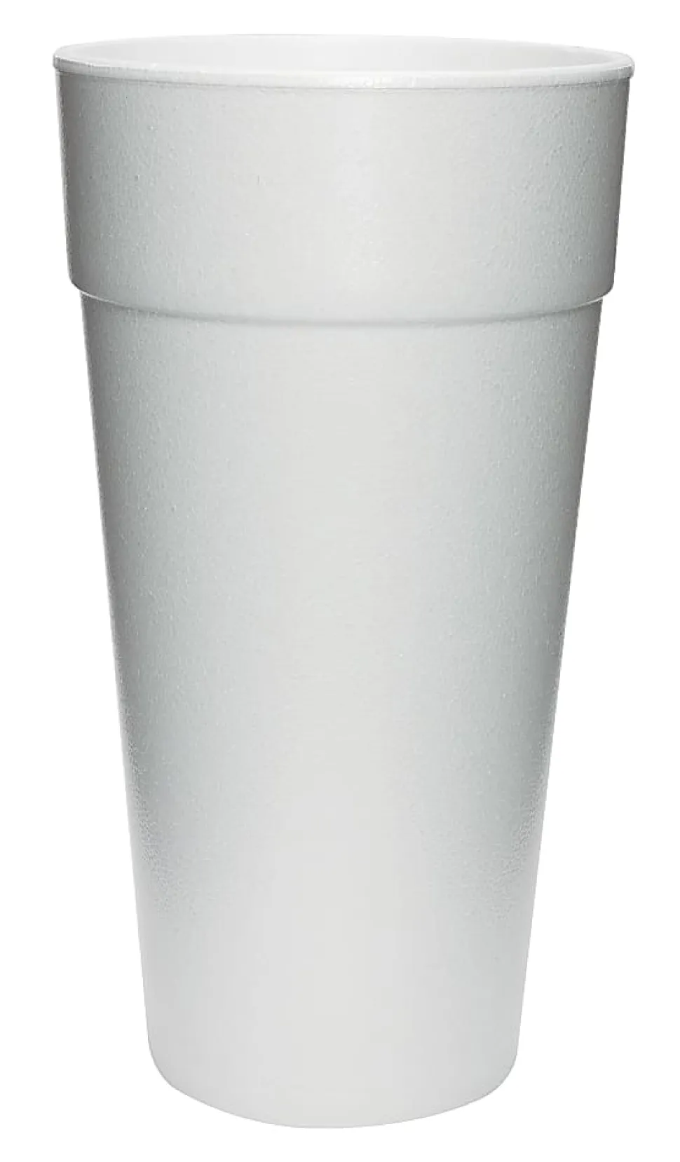 Dart Insulated Foam Cups, 24 Oz, White, 20 Cups Per Bag, Carton Of 25 Bags