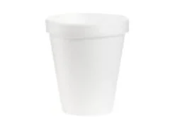 Dart® Insulated Foam Drinking Cups, White, 8 Oz, Box Of 1,000 Cups