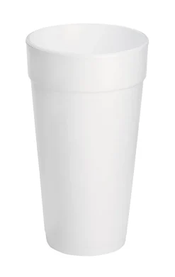 Dart® Insulated Foam Drinking Cups, White, 20 Oz, White, Pack Of 500 Cups