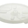Dart Lift-n-Lock Lid With Straw Slot  For 12 Oz Foam Cups , Translucent, Box Of 1,000