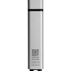 DataLocker K350 256 GB Encrypted USB Drive - 256 GB - USB 3.2 (Gen 1) Type A, USB 2.0 Type A - 190 MB/s Read Speed - SK350256FE