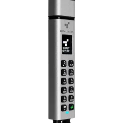 DataLocker K350 64 GB Encrypted USB Drive - 64 GB - USB 3.2 (Gen 1) Type A, USB 2.0 Type A - 190 MB/s Read Speed - SK350064FE