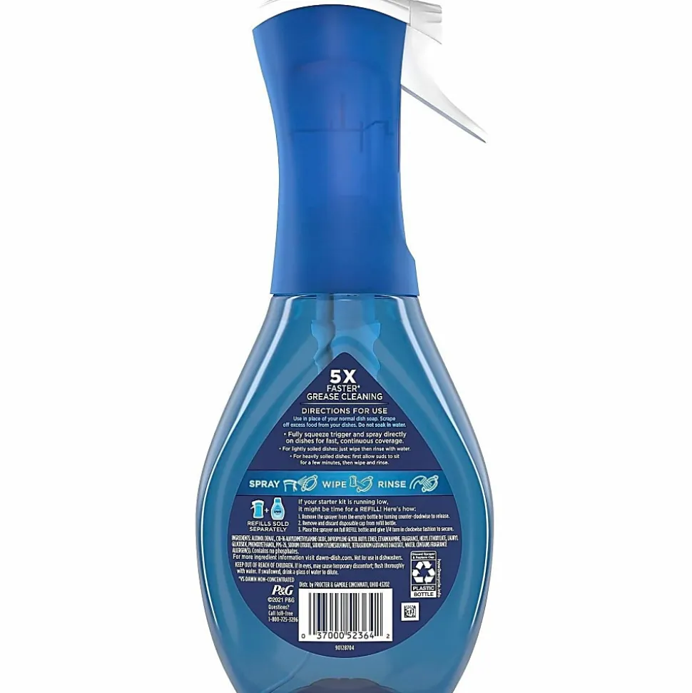 Dawn® Platinum Powerwash Dishwashing Spray, Fresh Scent, 16 Oz Bottle