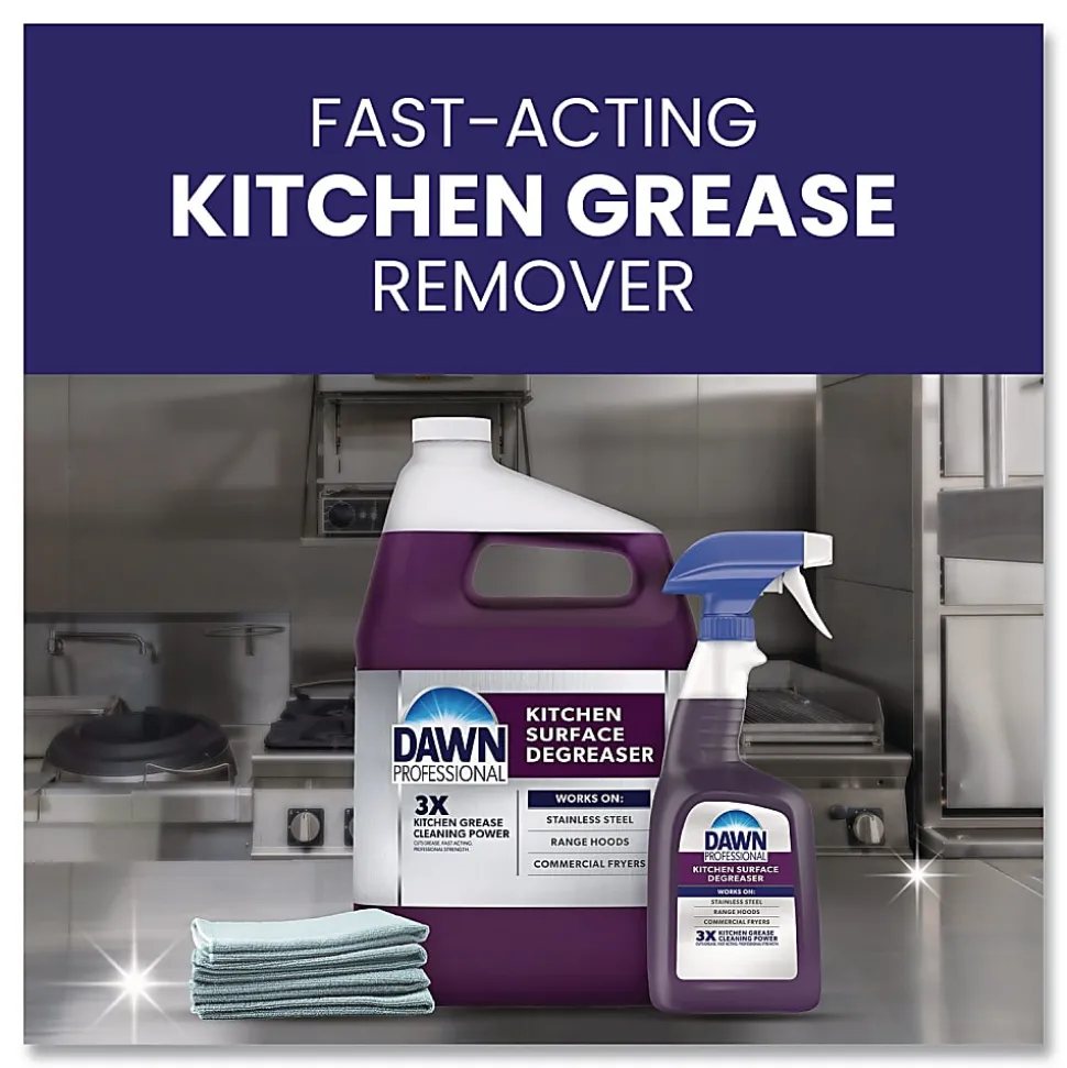 Dawn® Professional Kitchen Surface Degreaser, 1 gal Bottle, 2/Carton