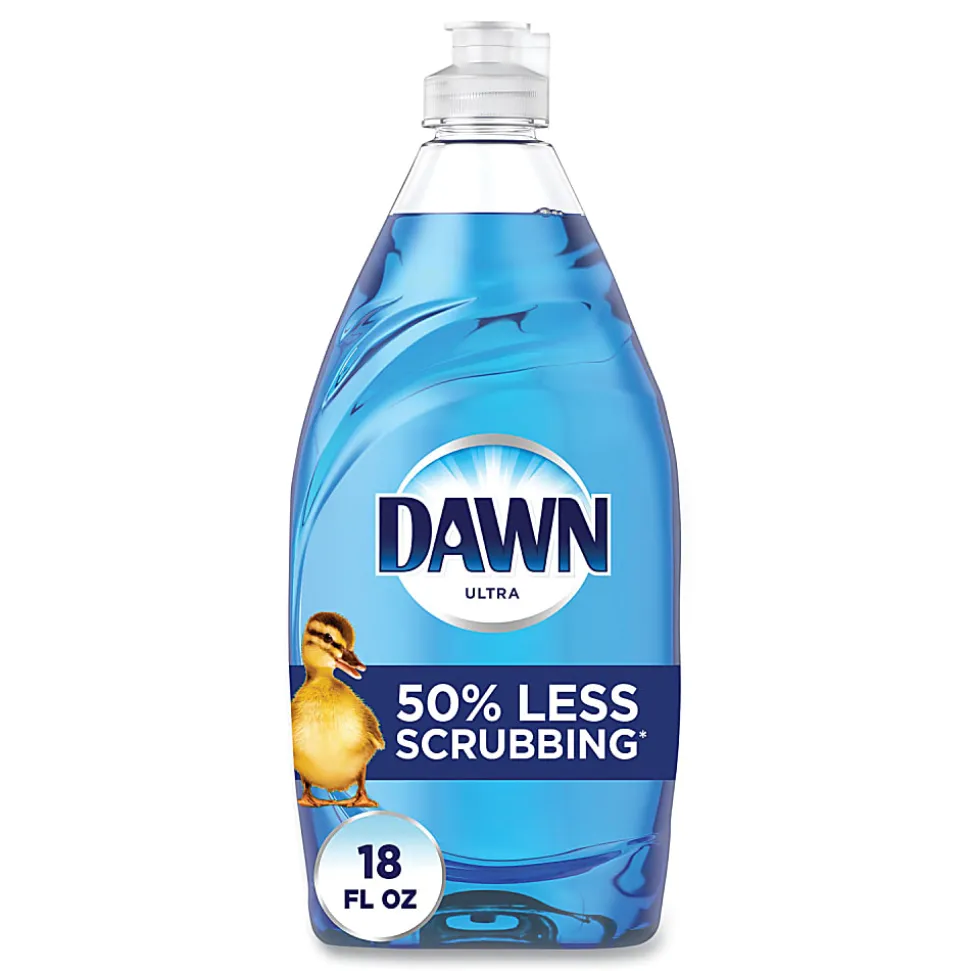 Dawn® Ultra Liquid Dish Detergent, Original Scent, 18 oz Pour Bottle, 10/Carton