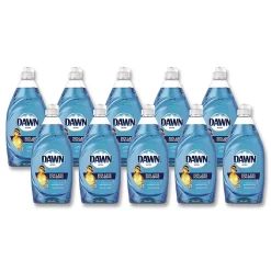 Dawn® Ultra Liquid Dish Detergent, Original Scent, 18 oz Pour Bottle, 10/Carton
