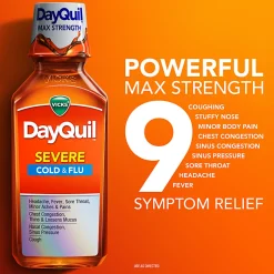 DayQuil Severe Multi-Symptom Liquid, 1 Oz