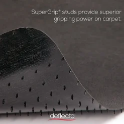 Deflecto Chair Mat For Medium-Pile Carpet, Rectangular, 36