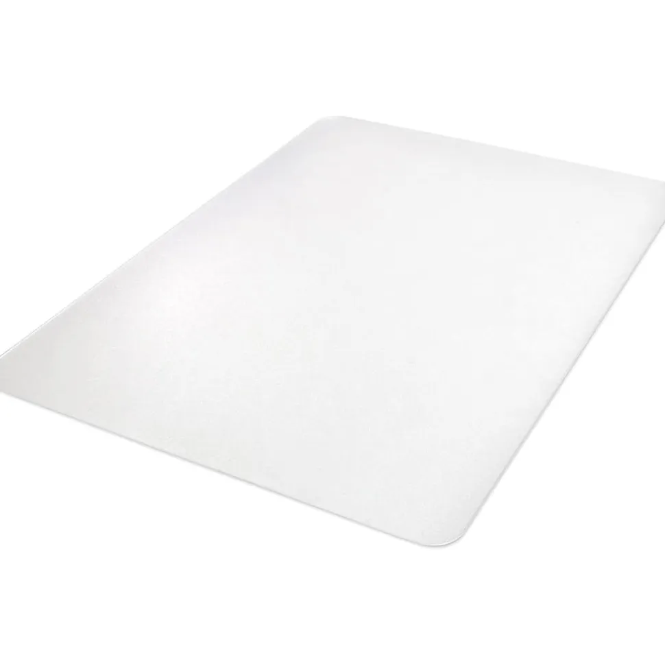 Deflecto Clear Polycarbonate Chair Mat For Hard Floors, 46"W x 60"D