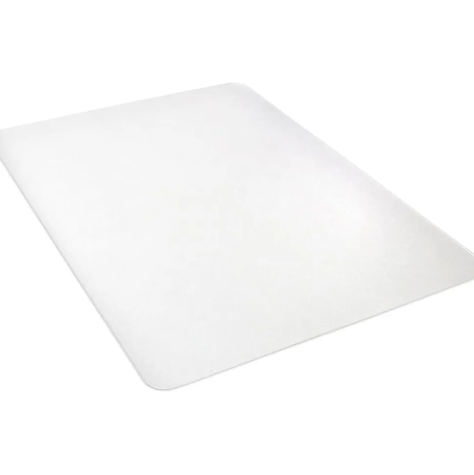 Deflecto Clear Polycarbonate Chair Mat For Hard Floors, 46"W x 60"D