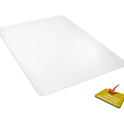 Deflecto Clear Polycarbonate Chair Mat For Hard Floors, 46