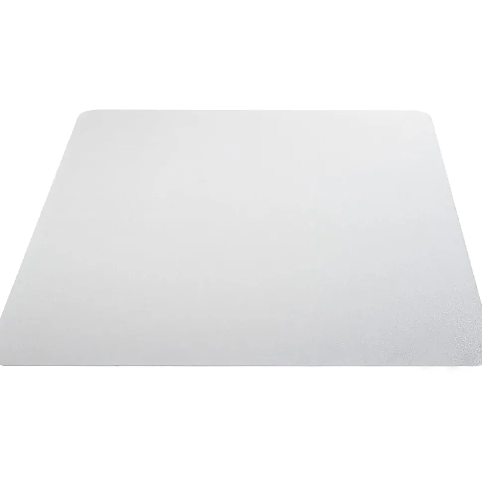 Deflecto Clear Polycarbonate Chair Mat For Hard Floors, 46"W x 60"D