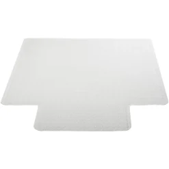 Deflecto® DuraMat Chair Mat For Low-Pile Carpet, Wide Lip, 45