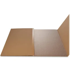 Deflecto Execumat Heavy-Duty Vinyl Chair Mat For High-Pile Carpets, 46