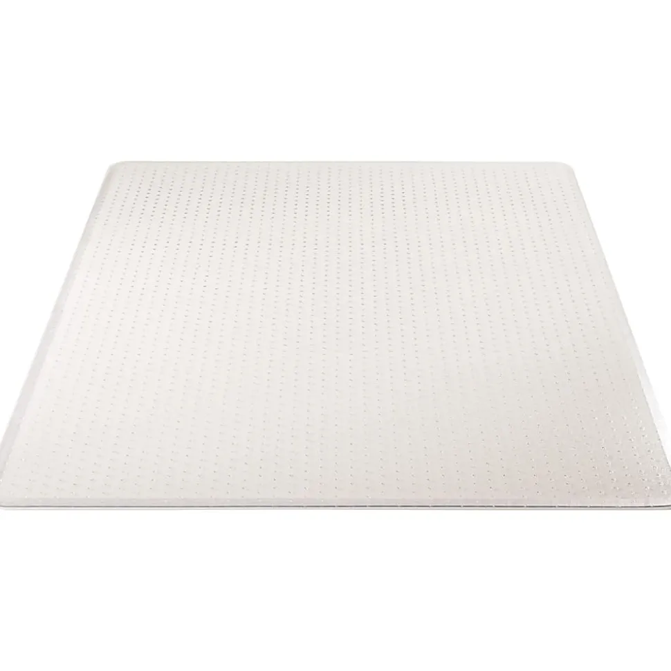 Deflecto Execumat Heavy-Duty Vinyl Chairmat For High-Pile Carpets, Rectangular, 45"W x 53"D, Clear