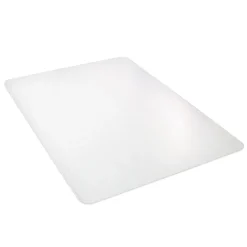 Deflecto Polycarbonate Chair Mat For Pile Carpets, Rectangular, 36