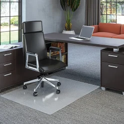 Deflecto Polycarbonate Chair Mat For Pile Carpets, 46