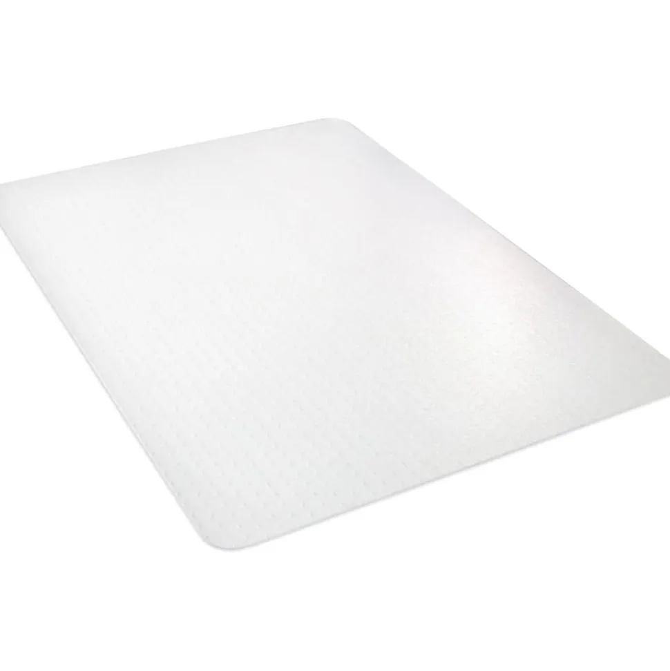 Deflecto Polycarbonate Chair Mat For Pile Carpets, 46"W x 60"D, Clear
