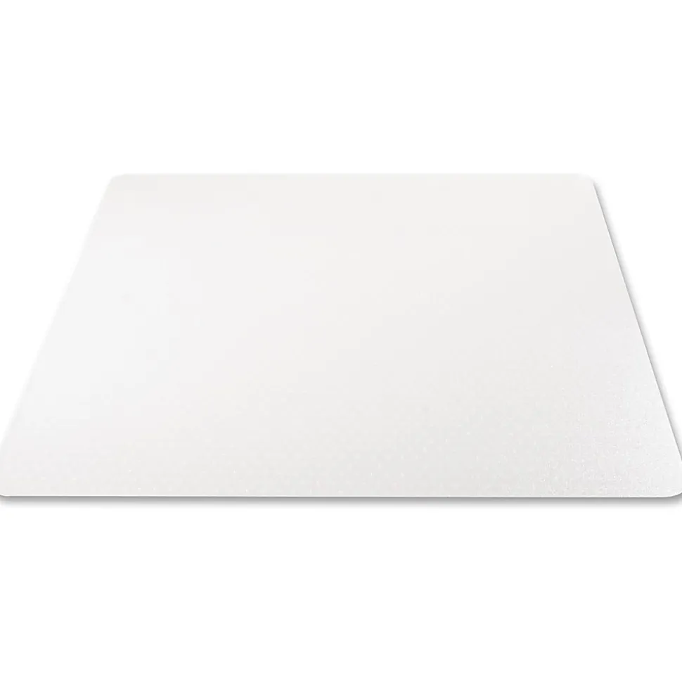 Deflecto Polycarbonate Chair Mat For Pile Carpets, 46"W x 60"D, Clear