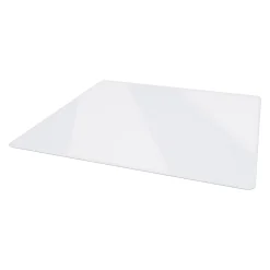 Deflecto Premium Glass Chairmat With Beveled Edge, For All Pile Carpets, 36