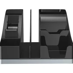 Deflecto Silouettes All-in-One Caddy - 6 Compartment(s) - 5.19
