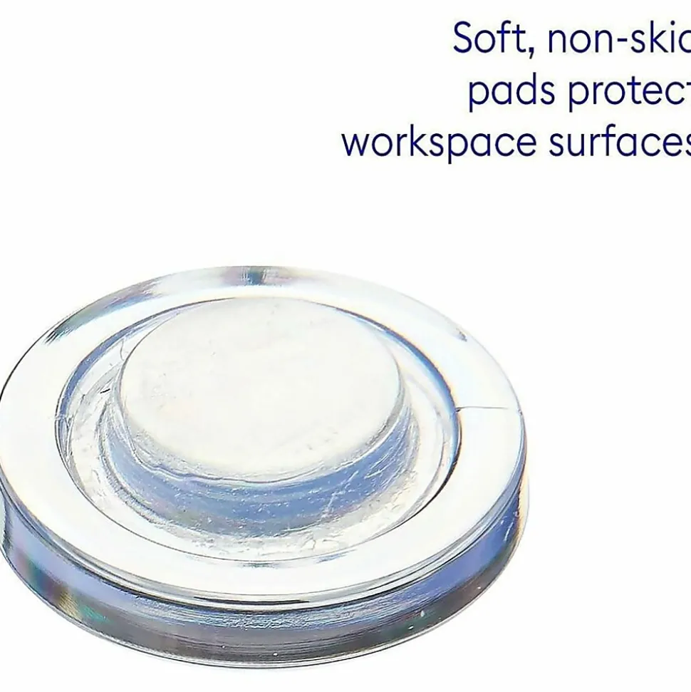 Deflecto Stackable Drawer Organizer, 6-13/16"H x 12-1/2"W x 12-1/2"D, Clear