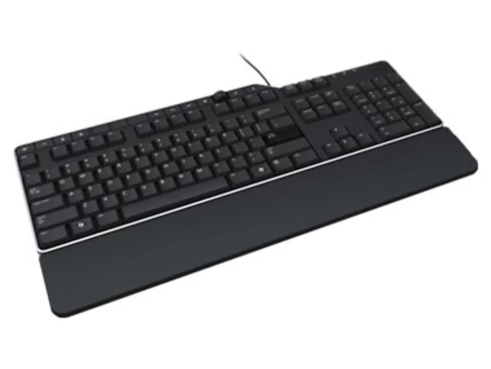 Dell Business Multimedia Keyboard - KB522 - Cable Connectivity - USB Interface - Compatible with Workstation, Desktop Computer, Notebook - KB522BKUS