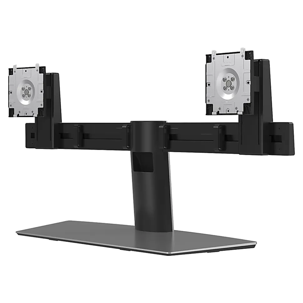 Dell 23" FHD IPS Monitors And Dual Monitor Stand, 3 Piece Bundle