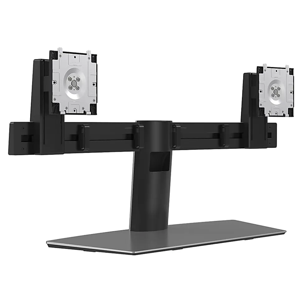 Dell 23" FHD IPS Monitors And Dual Monitor Stand, 3 Piece Bundle