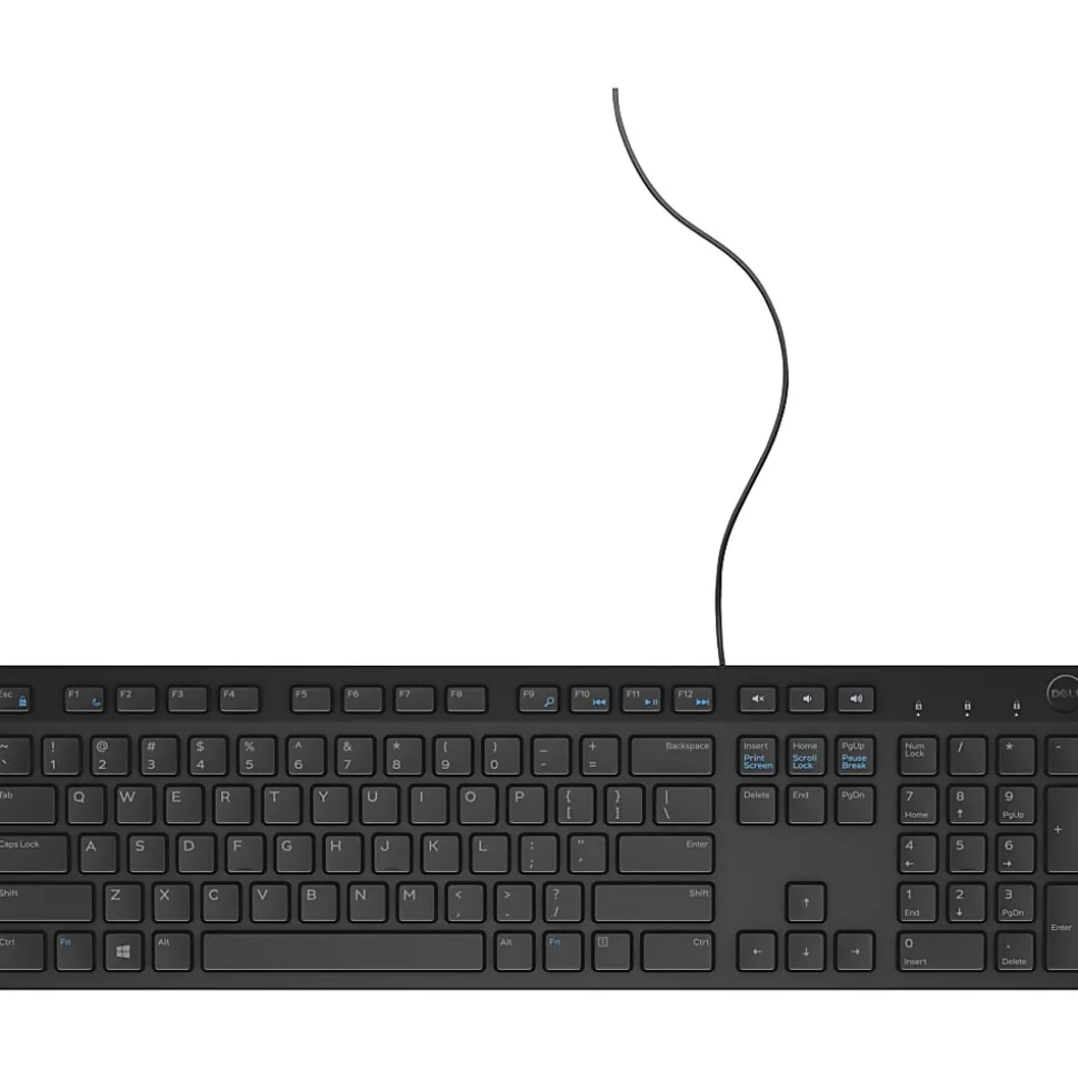 Dell KB216 Keyboard - English (US) - QWERTY Layout - Black