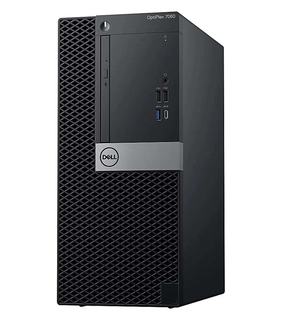Dell™ Optiplex 7060-MT Refurbished Desktop PC, Intel® Core™ i5, 16GB Memory, 256GB Solid State Drive, Windows® 11 Pro