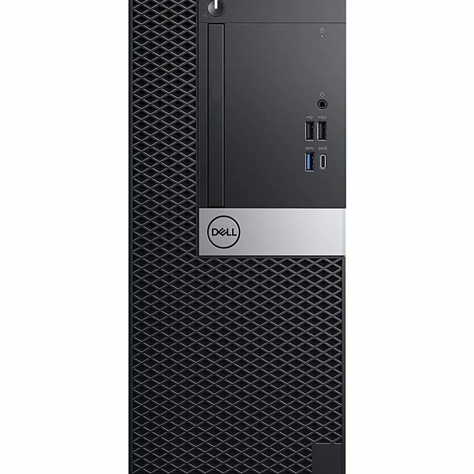 Dell™ Optiplex 7060-MT Refurbished Desktop PC, Intel® Core™ i5, 16GB Memory, 256GB Solid State Drive, Windows® 11 Pro