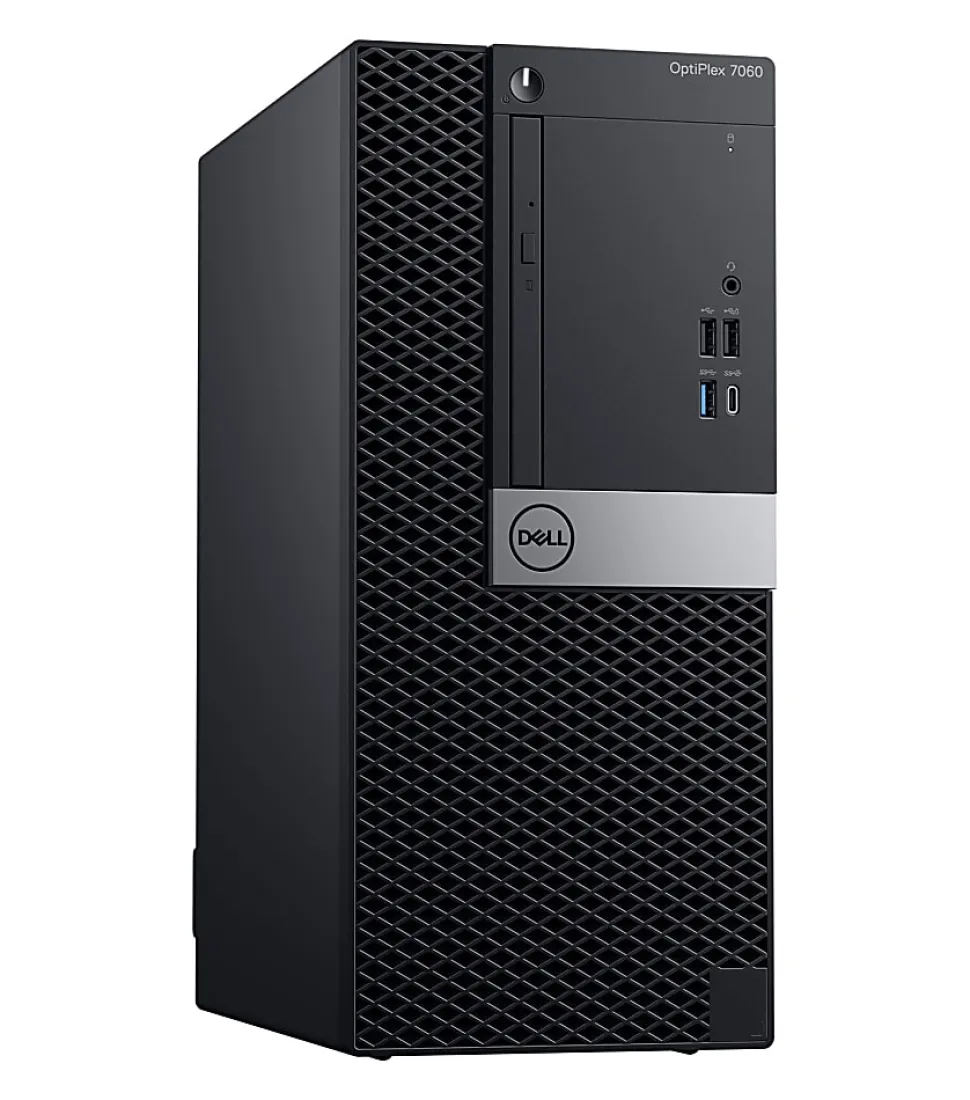 Dell™ Optiplex 7060-MT Refurbished Desktop PC, Intel® Core™ i5, 16GB Memory, 256GB Solid State Drive, Windows® 11 Pro