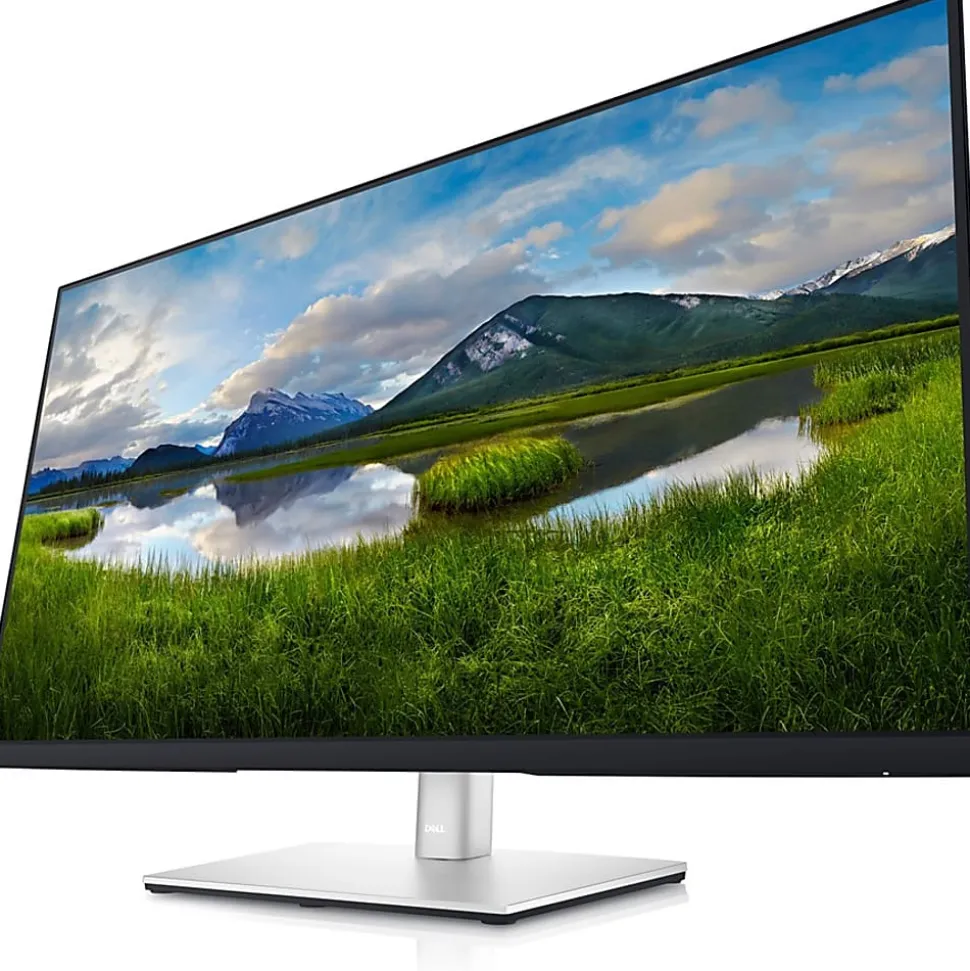 Dell P3221D - LED monitor - 31.5" - 2560x 1440 QHD @ 60 Hz - IPS - 350 cd/m² - 1000:1 - 5 ms - HDMI, DisplayPort, US - DELLP3221D