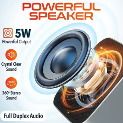 Delton C9270 Conference Speaker And Microphone With Bluetooth And USB-C Connectivity, Black