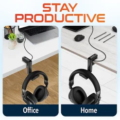 Delton HS7 Headset Holder And USB Charging Hub, 6