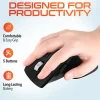 Delton KB200 & S18 Ergonomic Wireless Battery Keyboard And Mouse Set, Black, Total Qty 1