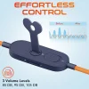 Delton S35 Ascent Learning 3.5mm Headphone/Headset Cable With In-Line Controls, 4', Black, Total Qty 1