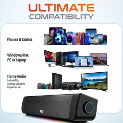Delton SB200 Wireless USB Stereo Computer Speaker