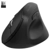 Delton S12P Wireless Ergonomic Computer Mouse, Black