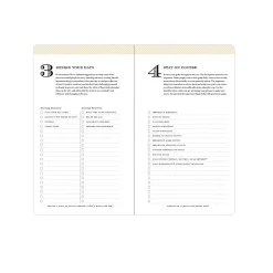 Deluxe Planner DD Black FL 3.625x6.125 AY26–27 Monthly